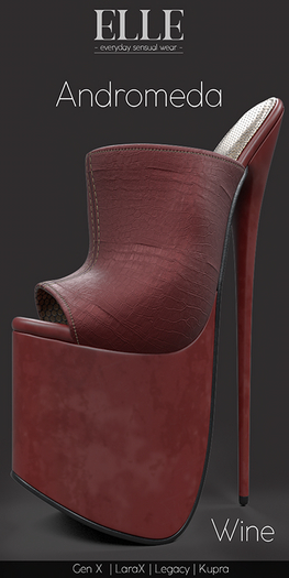 [ELLE] Andromeda Pumps - Wine-