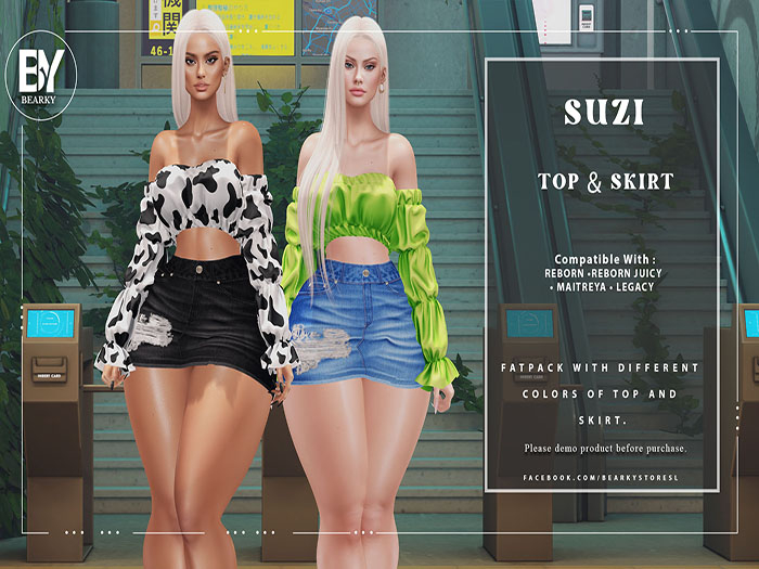 Bearky - Suzi Top & Skirt Fatpack unpack