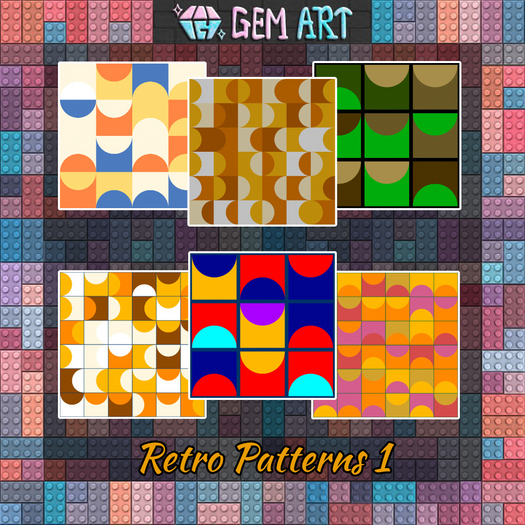 Retro Patterns 1