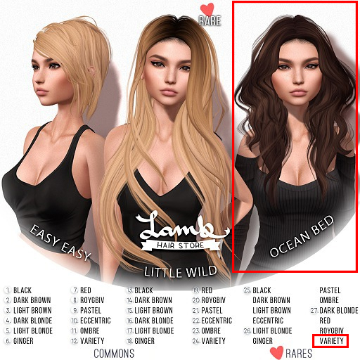 Lamb. Ocean Bed - Variety Pack