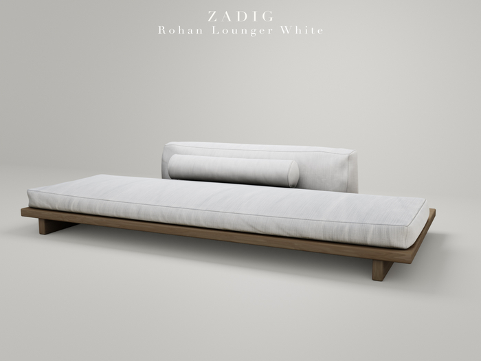 ZADIG. "Rohan" Lounger (White) [PG]