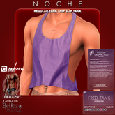 Noche. Fred Tank Purple
