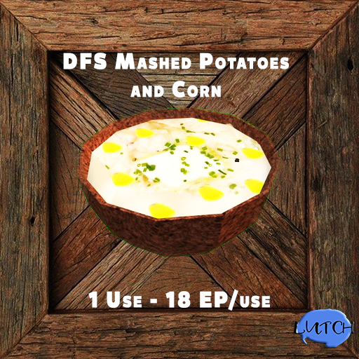 DFS Mashed Potatoes and Corn