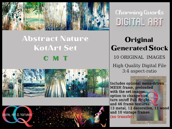 CQ OGS - Abstract Nature 3:4 <FULL PERMS>