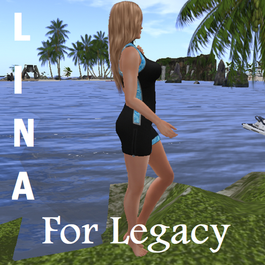 LINA Beach Wetsuit Legacy - Blue Wave DEMO