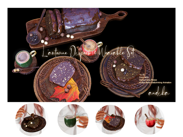 **Wear**andika{L'automne} Dispenser&Wearable Set