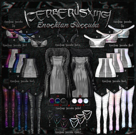 26. [CX] Enochian Succuba - Jacket A - M RARE