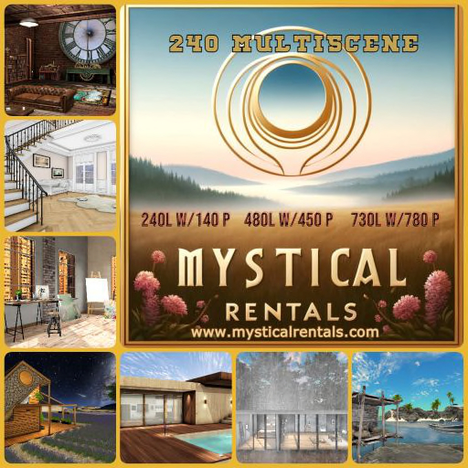 Mystical Rentals - 240 Multiscene Rentals Markeplace Ad
