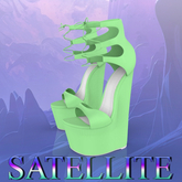 Green White Echo Heels MAITREYA