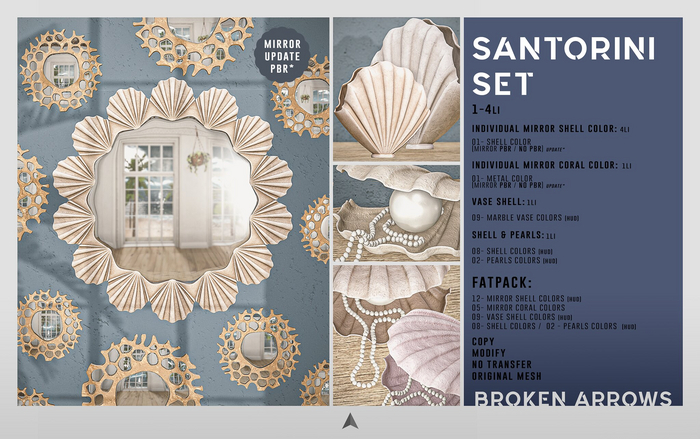 BROKEN ARROWS - Santorini Set - FATPACK