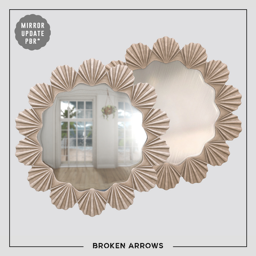 BROKEN ARROWS - Santorini - Mirror Shell - Sand