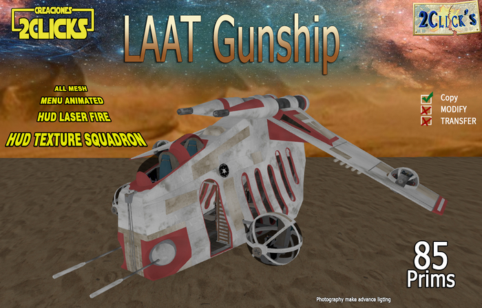 LAAT GUNSHIP BOX