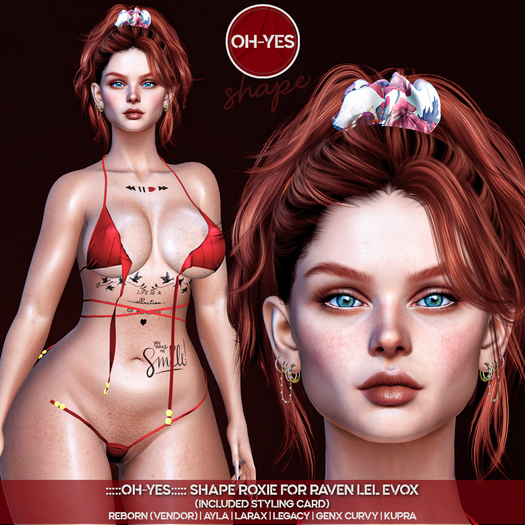 :::::Oh-Yes::::: Shape Roxie for Raven Lel EvoX