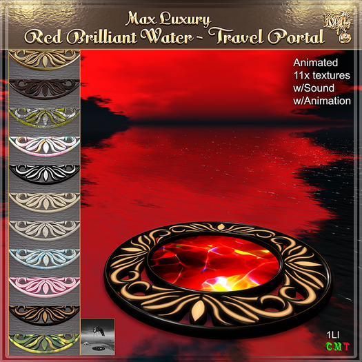 Max Luxury - Red Brilliant Water - Travel Portal