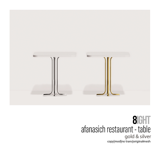 8 Afanasich Restaurant - Table