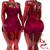 Medieval Laced Dress PetiteX