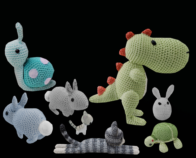 -KAMU- Crochet Stuffed Animals Collection 