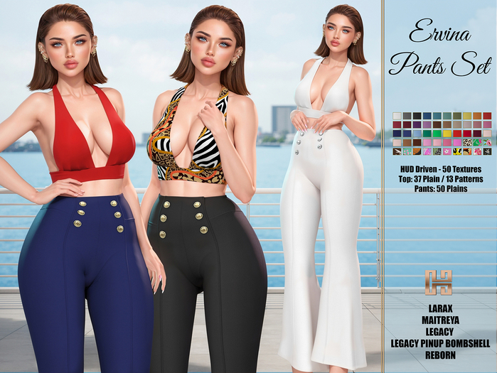 [hh] Ervina Pants Set