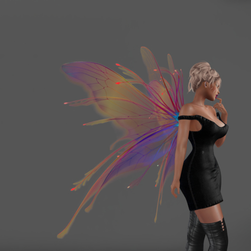 Wild Rose Fairy Wings 1.40