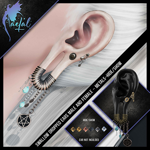FaeTal - Ear 59 - Swallow Dropped Male