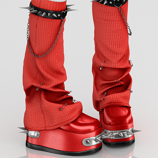!4AEM - WINTER BOOTS V2  (RED) 