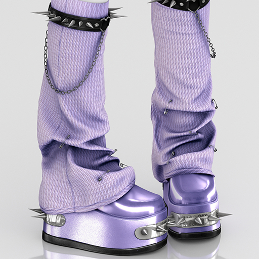 !4AEM -WINTER BOOTS V2  (PURPLE) 