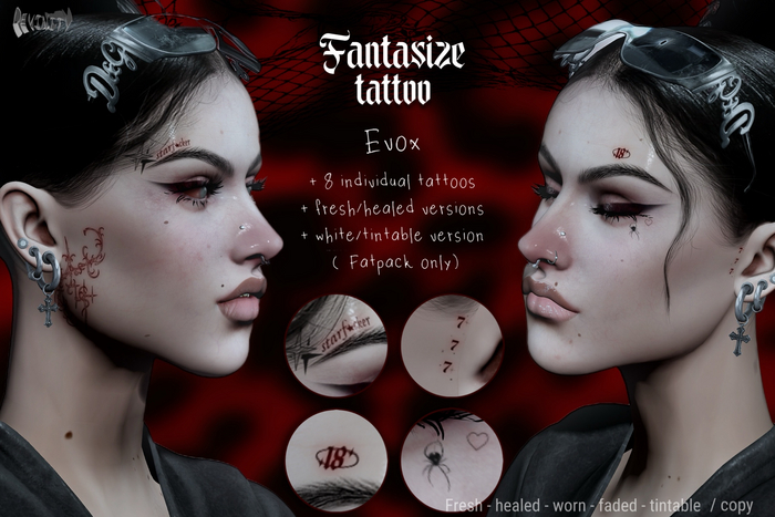 <Devinity> Fantasize Tattoo HEALED