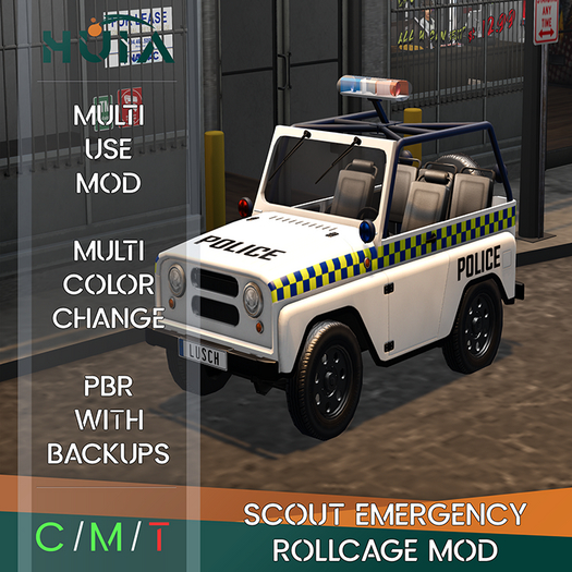 ~Huia~ Scout Emergency Rollcage Mod