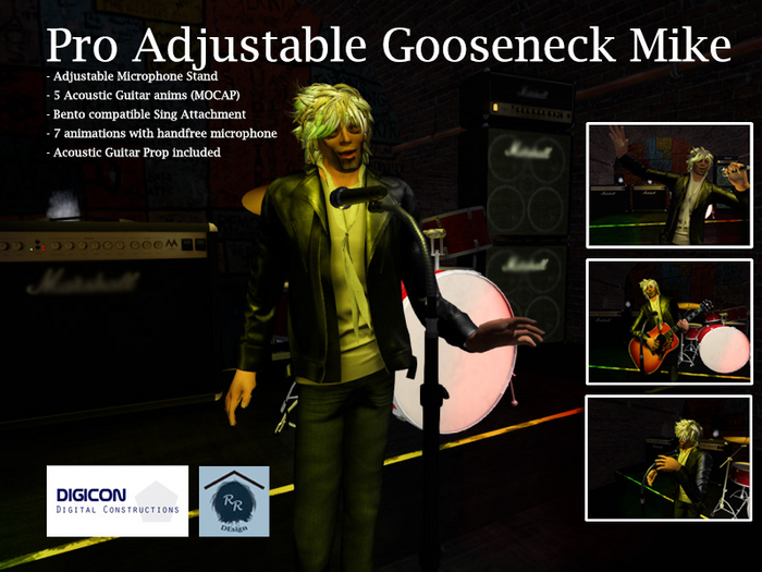 PRO Adjustable Goose-neck Mike