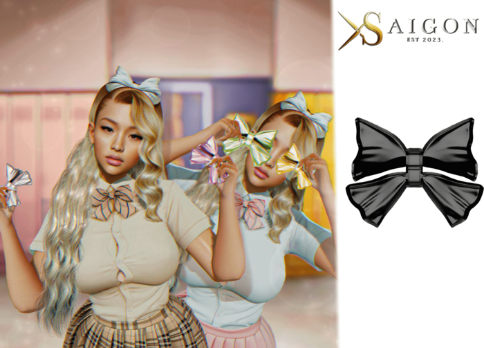 SaiGon - " Emie Black Bow "