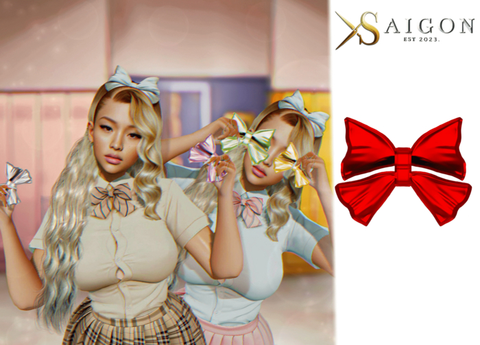 SaiGon - " Emie Red Bow "