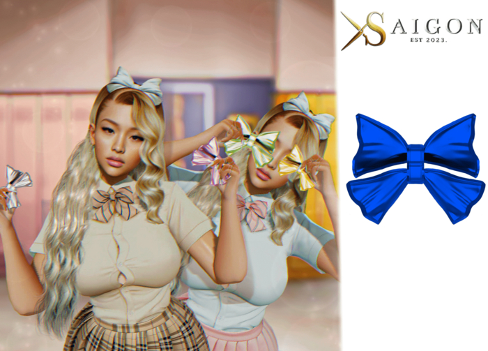 SaiGon - " Emie Blue Bow "