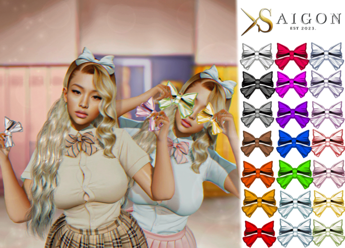 SaiGon - " Emie Bows " FATPACK