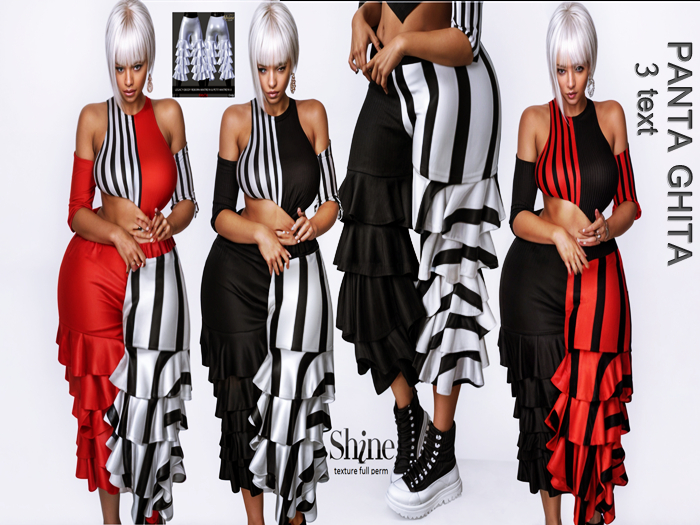 AJ [SHINE FULL PERM] PANTA GHITA _TEXTURE FULL PERM