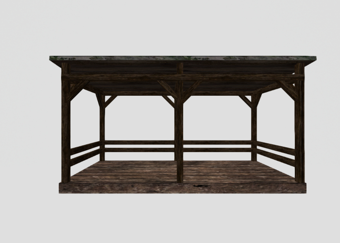 Paya Rustic Stable (14LI, 12x6)