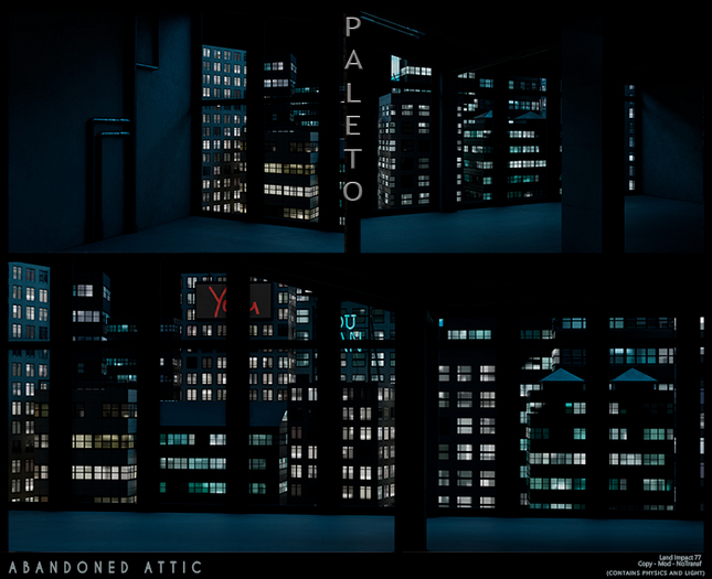 .PALETO.Backdrop: Abandoned Attic
