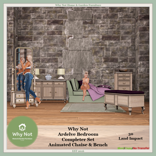 Why Not - Ardelve Bedroom Completer Set-Boxed