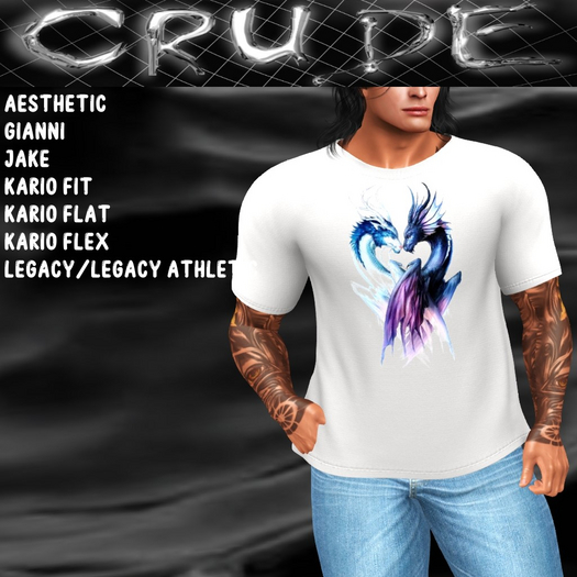 Dragon Love Men's T-Shirt (MCT) <Wear Me>