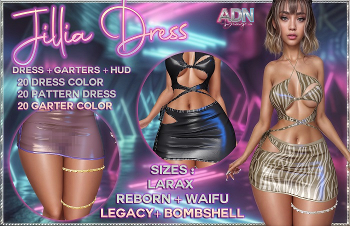 ADN Jillia Dress (all sizes)