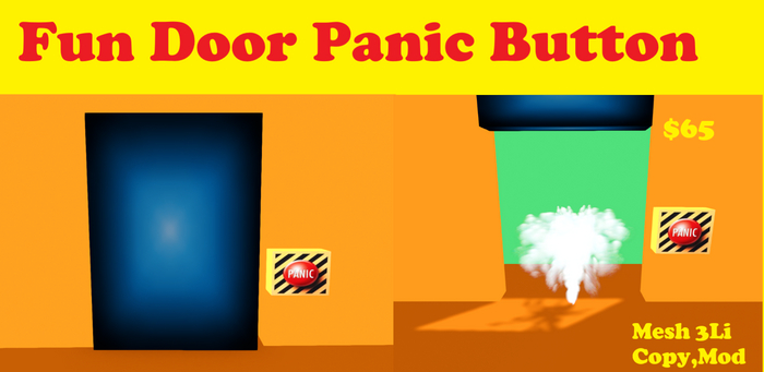 Fun door Panic Button