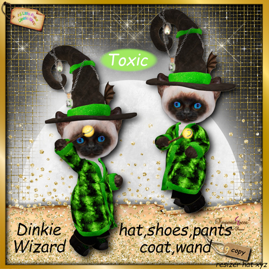 dinkie wizard costume toxic