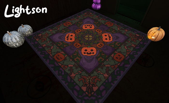 *Lightson* Halloween rug