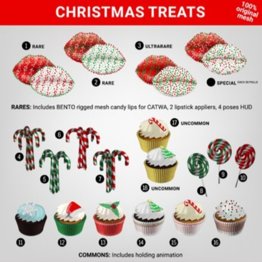 SEmotion Libellune Christmas Treats #1 RARE