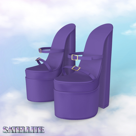 Purple Nicky HEELS LARAX