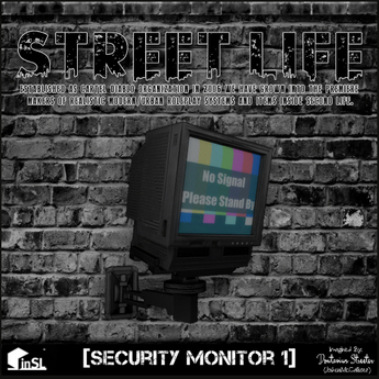 Second Life Marketplace - Street Life: Security Monitor