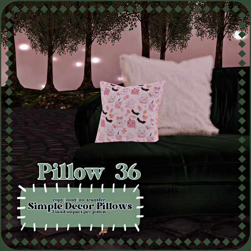 Hodgepodge - Simple Pillow Decor #36