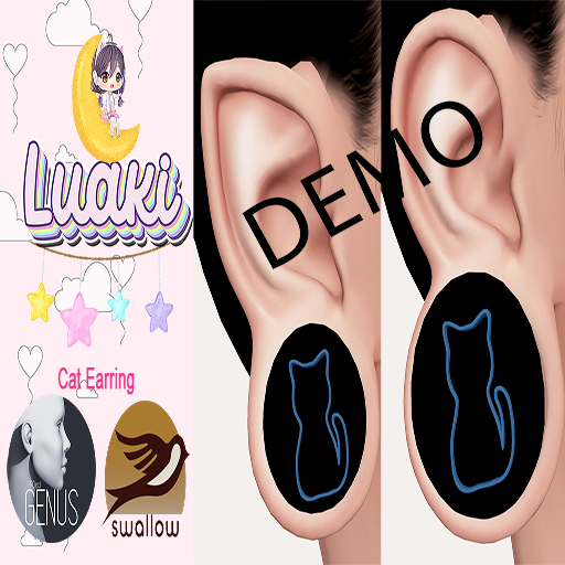 Luaki Cat Earring DEMO