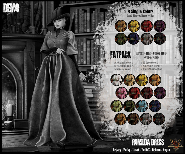 //RKS// Dress Romilda - DEMO