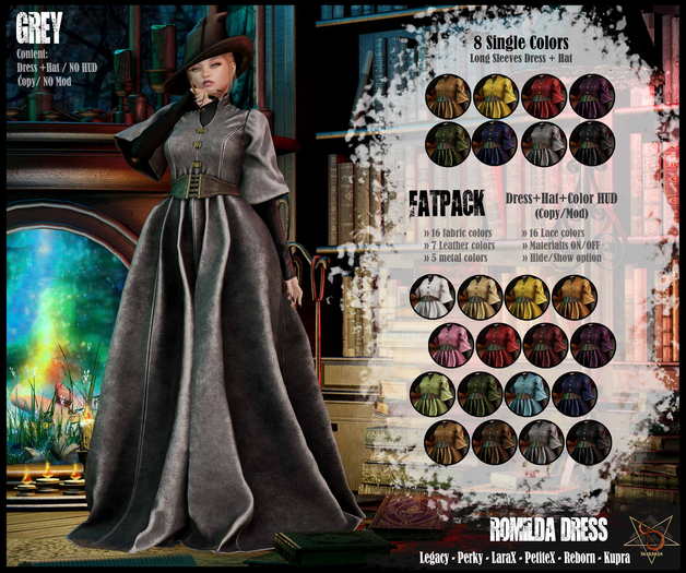 //RKS// Dress Romilda - Grey