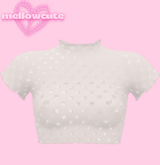 mellowcute-fae top-ivory
